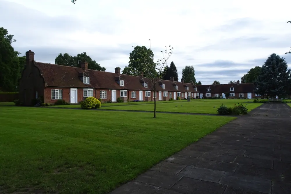 Almshouses on St Oswald's Road, Fulford